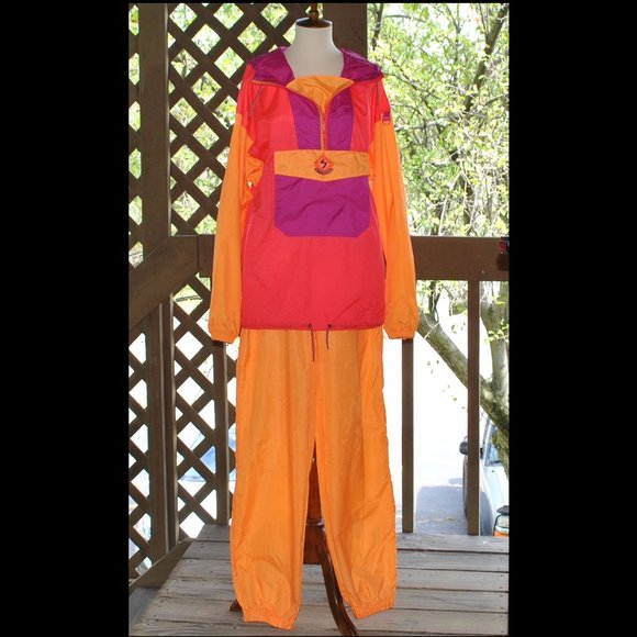 Vintage SKYR Unisex Windbreaker Outfit Mens Small Womens Medium - Picture 1 of 11
